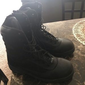 Bates Tactical Boots 8” Steel Toe Insulated w/ zip